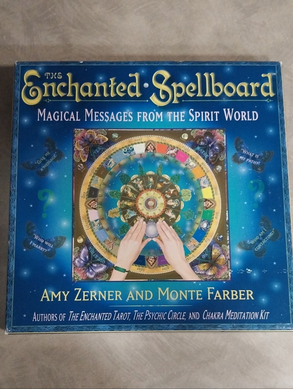 The Enchanted Spellboard Game — Blue Edition by Amy Zerner & Monte Farber